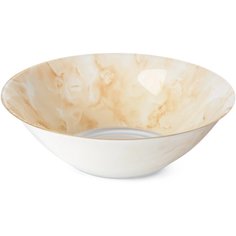 Салатник стекло, круглый, 27 см, подарочная упаковка, Marble Beige, Luminarc, Q7490