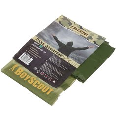 Дождевик плащ 48-54р взрослый на кнопках турист из ПВХ BOYSCOUT 61191