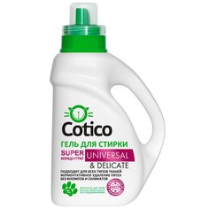 Гель для стирки Cotico, 1 л, Универсальный