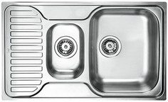 Кухонная мойка Teka Princess 1 ½B ½D декоративная сталь 40109182