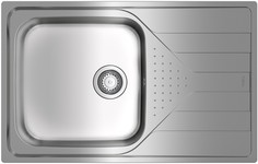 Кухонная мойка Teka Universe 50 T-XP 1B 1D полированная сталь 115110017