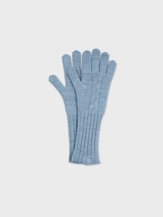 Перчатки из шерсти голубого оттенка (16 (8)) Elis