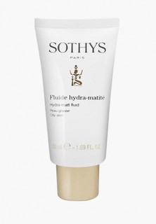 Флюид для лица Sothys Oily Skin увлажняющий матирующий для жирной кожи "Hydra-Matt Fluid ", 50 мл