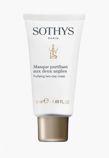 Маска для лица Sothys Активная себорегулирующая очищающая "Purifying Clay Mask", 50 мл