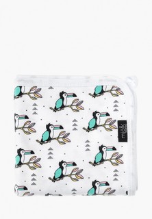 Плед Mjolk двусторонний, 80х80 см