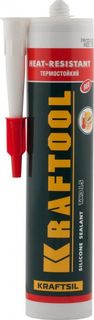 Герметик термостойкий силиконовый KRAFTOOL