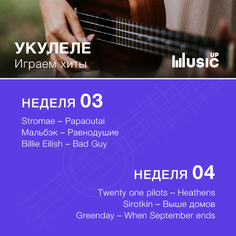 Укулеле. Играем хиты. Средний уровень. Unknown