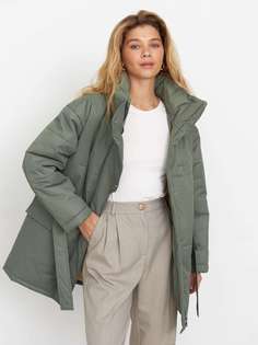 Куртка с высоким воротом (Размер: S, Цвет: Оливковый) Niceone