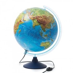 Глобус с подсветкой Globen Ке013200233 физико-политический рельефный, 320 мм