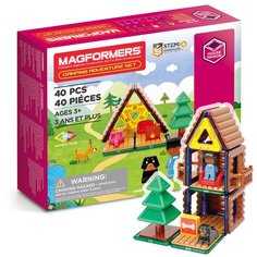 Магнитный конструктор Magformers 705016 Camping Adventure Set, 40 деталей