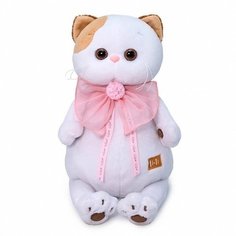 Мягкая игрушка Budi Basa LK24-052 Ли-Ли с розовым бантом, 24 см