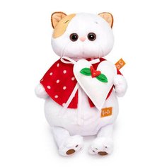 Мягкая игрушка Budi Basa LK27-095 Ли-Ли в накидке с сердцем, 27 см