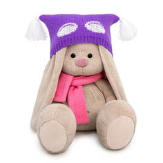 Мягкая игрушка Budi Basa SidS-504 Зайка Ми в шапке и шарфе, 18 см