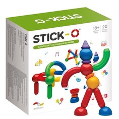 Конструктор Stick-O 901002 Basic Set, 20 деталей