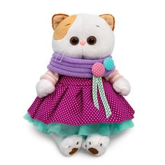 Мягкая игрушка Budi Basa LK24-101 Ли-Ли в платье и снуде, 24 см