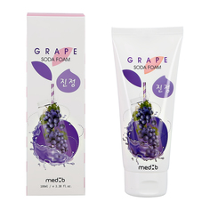 Пенка для умывания MED B с экстрактом винограда и содой 100 мл