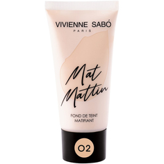 Крем тональный для лица VIVIENNE SABO MAT MATTIN тон 02 матирующий