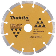 Диск алмазный по бетону и кирпичу Makita 150x22.2мм (B-06432)
