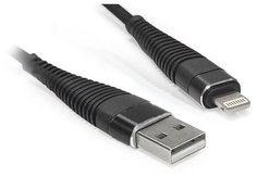 Кабель CBR USB - Lightning 2.1A 1m CB 501 Black