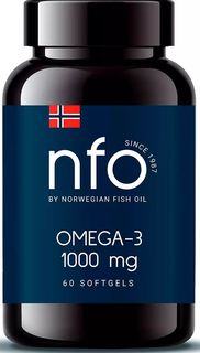 Norwegian Fish Oil Омега 3 1000 mg 60 капсул