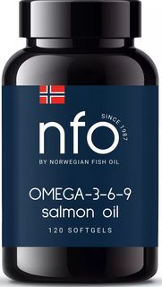 Norwegian Fish Oil Омега 3 масло лосося 120 капул