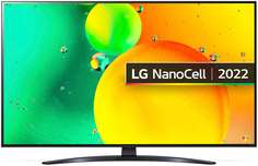 Телевизор LG 50" 50NANO766QA.ARUB NanoCell синяя сажа