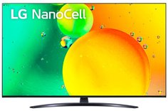 Телевизор LG 55" 55NANO766QA.ARUB NanoCell синяя сажа