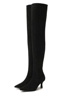 Текстильные ботфорты Casadei