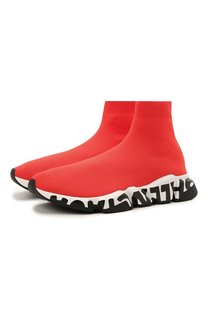 Текстильные кроссовки Speed Balenciaga