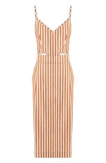 Хлопковое платье Victoria Beckham