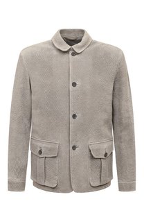 Кожаная куртка Giorgio Armani