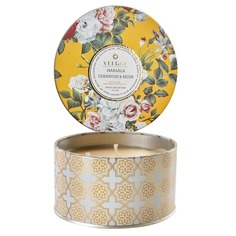Свеча в жестяной банке Veedaa Marsala Geranium & Musk (8906136680173)