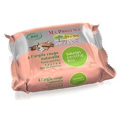 Мыло твердое MA PROVENCE Мыло Oraganic Bio с красной глиной и древесным ароматом 75
