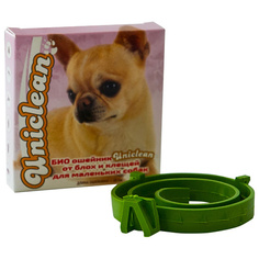 Ошейник против блох и клещей UNICLEAN Био ошейник от блох и клещей для маленьких собак