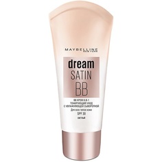 Тональные средства MAYBELLINE NEW YORK BB Крем для лица "Dream Satin", увлажняющий, SPF 30