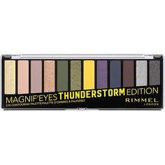 Тени и палетки теней RIMMEL Палетка из 12 оттенков для век Magnifeyes Palette