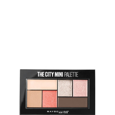 Тени MAYBELLINE NEW YORK Палетка теней для глаз The City Mini