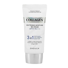 Тональные средства ENOUGH Крем тональный для лица COLLAGEN увлажняющий, отбеливающий, антивозрастной BB 3 IN 1
