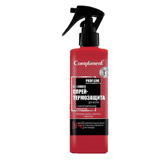 COMPLIMENT Спрей-термозащита для волос, антистатик эффект