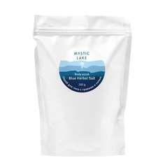 MYSTIC LAKE Скраб для тела с травами и солью Blue Herbal Salt
