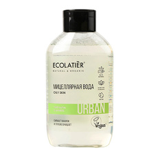 ECOLATIER Мицеллярная вода для снятия макияжа чай матча & бамбук