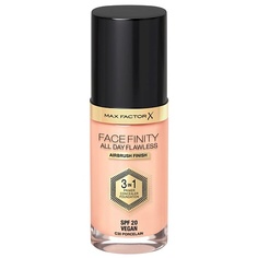 Тональные средства MAX FACTOR Тональная основа Facefinity All Day Flawless 3 В 1