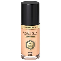 Тональные средства MAX FACTOR Тональная основа Facefinity All Day Flawless 3 В 1