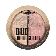 Хайлайтер для лица RUBY ROSE Хайлайтер двойной Duo Highlighter