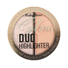 Хайлайтер для лица RUBY ROSE Хайлайтер двойной Duo Highlighter