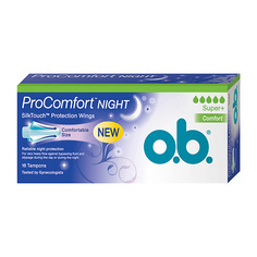 O.B. Тампоны ProComfort Night Super Plus Comfort