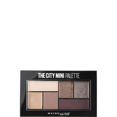 Тени MAYBELLINE NEW YORK Палетка теней для глаз The City Mini