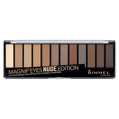 Тени и палетки теней RIMMEL Палетка из 12 оттенков для век Magnifeyes Palette