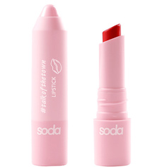 Помада SODA LIPSTICK #talkofthetown Сатиновая помада в стике So.Da