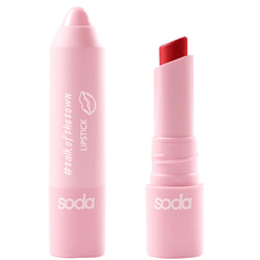 Помада SODA LIPSTICK #talkofthetown Сатиновая помада в стике So.Da